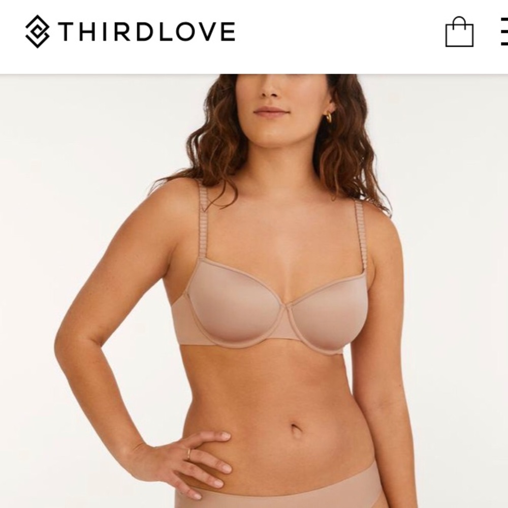 ThirdLove Classic T-shirt Bra 36A1/2 new with tags